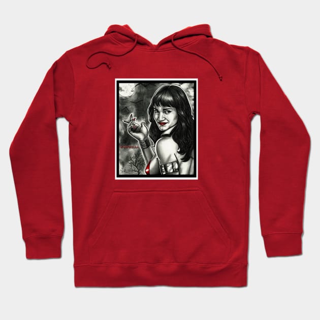 Vampirella Hoodie by sapanaentertainment